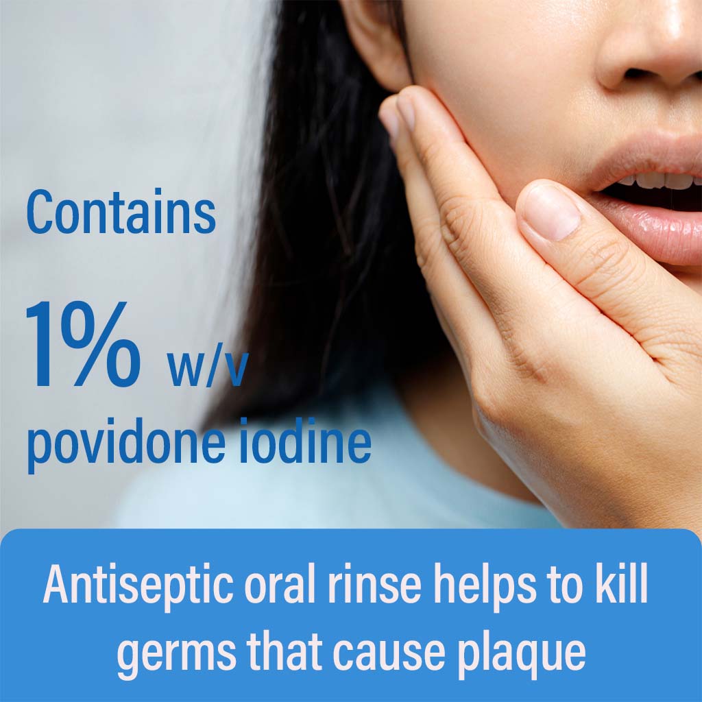 Avalon Povidone Iodine 1% Oral Antiseptic Mouth Wash 135ml
