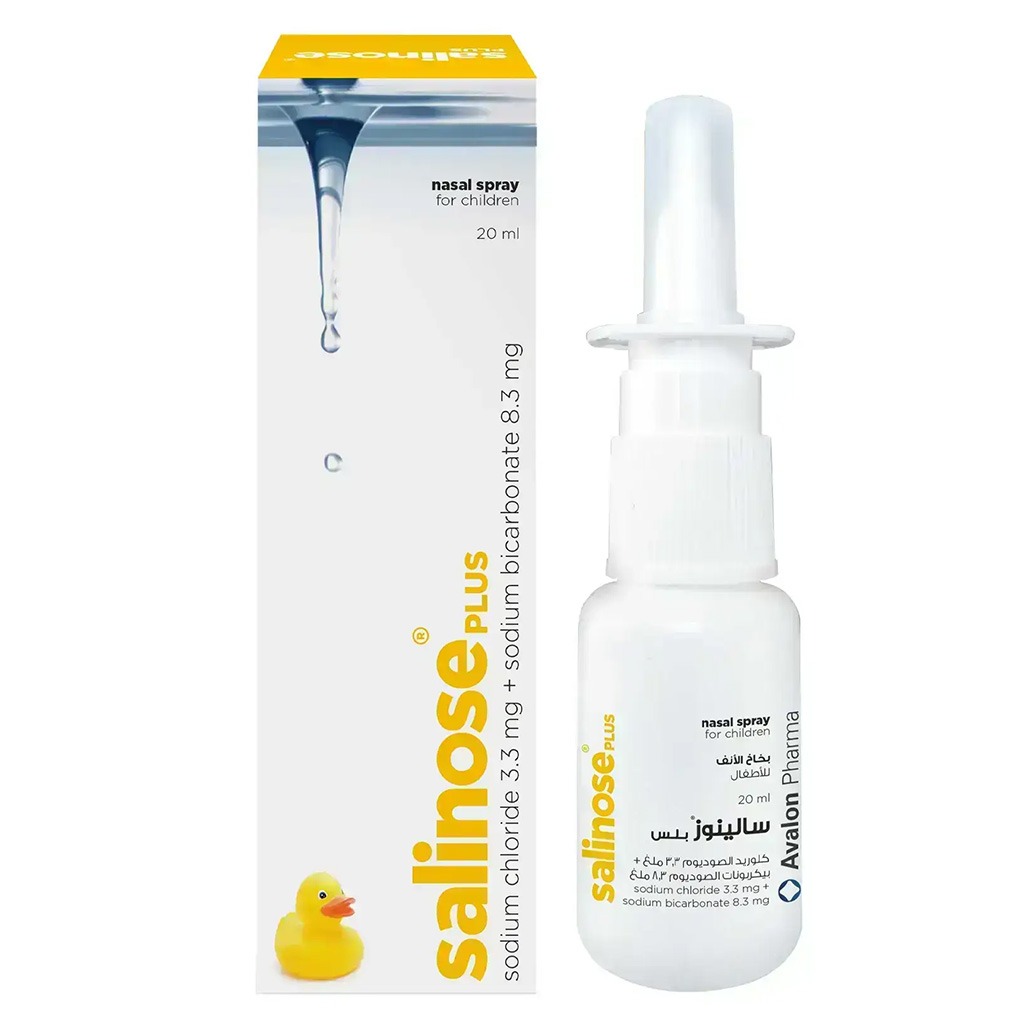 Avalon Salinose Plus Isotonic Nasal Spray For Adults & Children 20ml