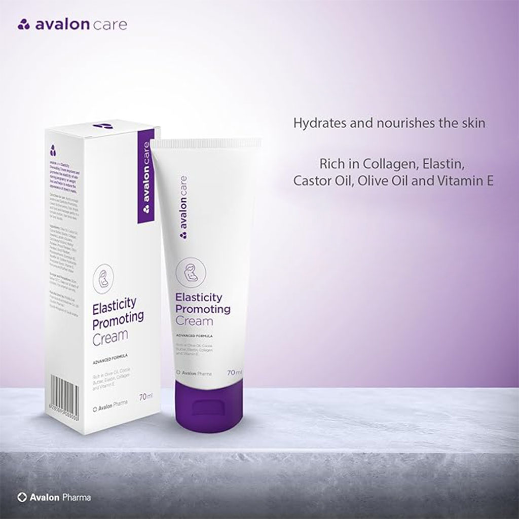 Avalon Care Elasticity Promoting Cream For Stretch Marks 70ml