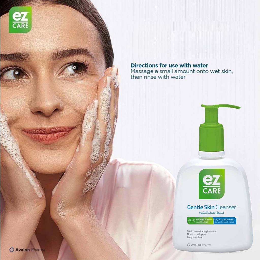Avalon Ez Care Gentle Skin Face & Body Cleanser For Dry & Sensitive Skin 220ml
