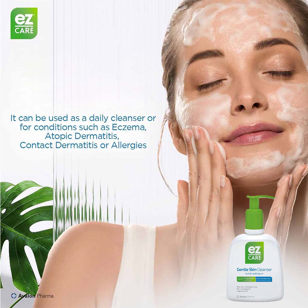Avalon Ez Care Gentle Skin Face & Body Cleanser For Dry & Sensitive Skin 220ml