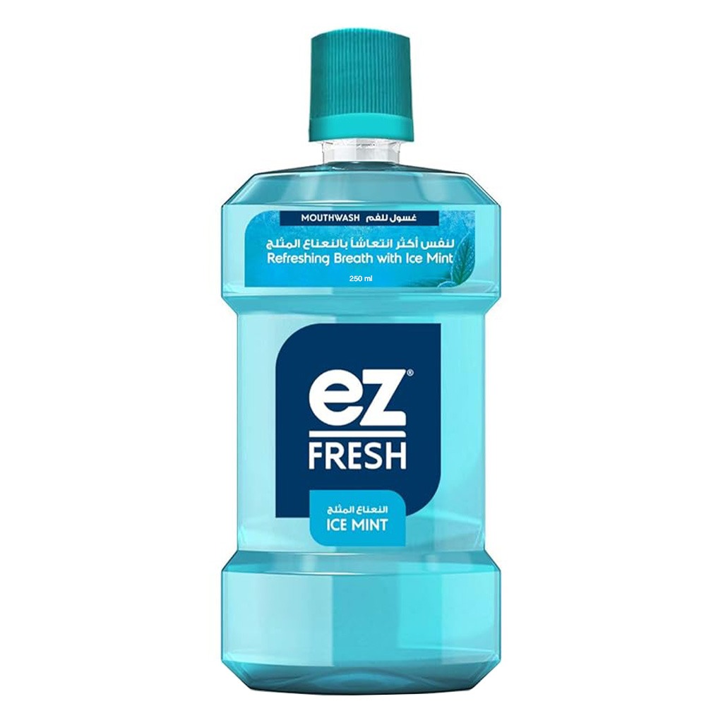 Avalon Ez Fresh Mouthwash With Ice Mint For Refreshing Breath 250ml 