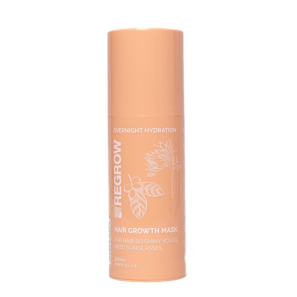 Regrow Hair Growth Overnight Hydration Mask For Shiny & Healthy Hair 200ml