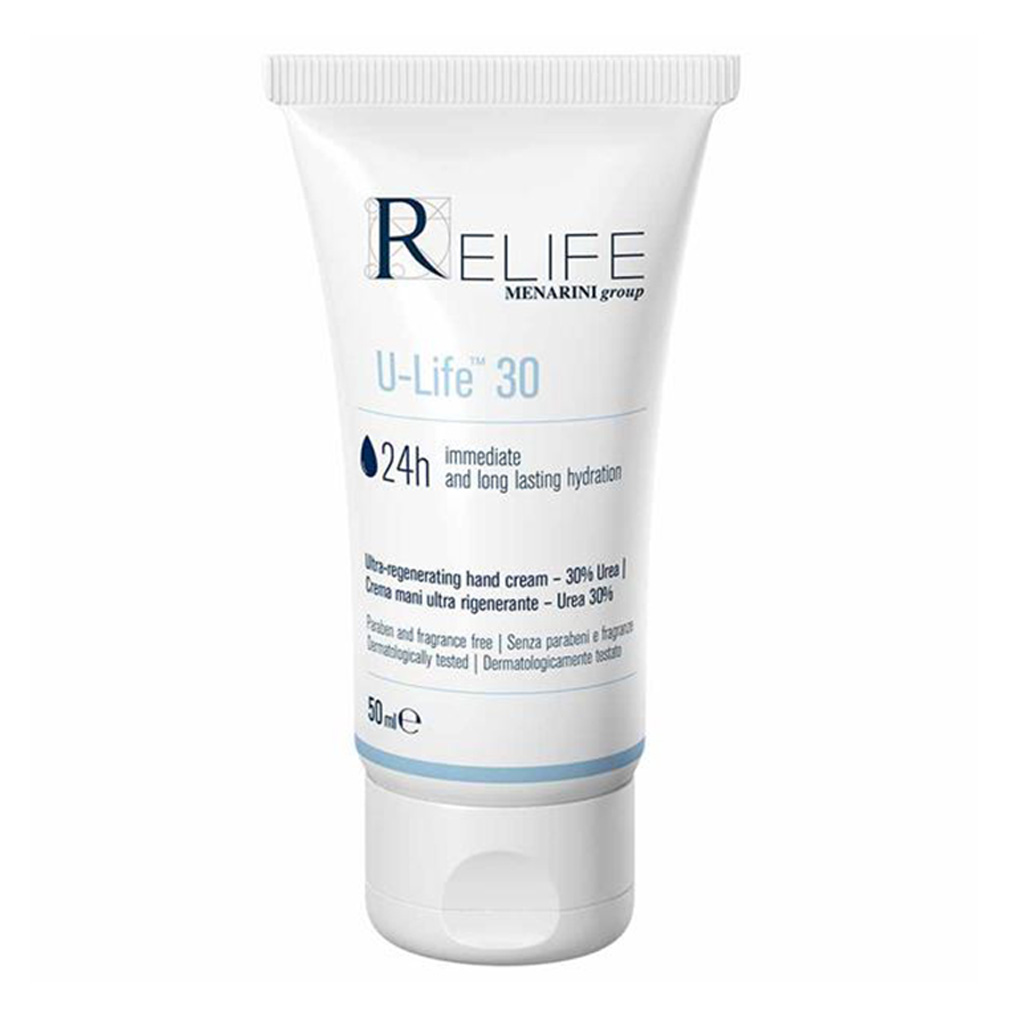 Relife U-Life 30 Ultra Regenerating Hand Cream With 30% Urea 50ml 