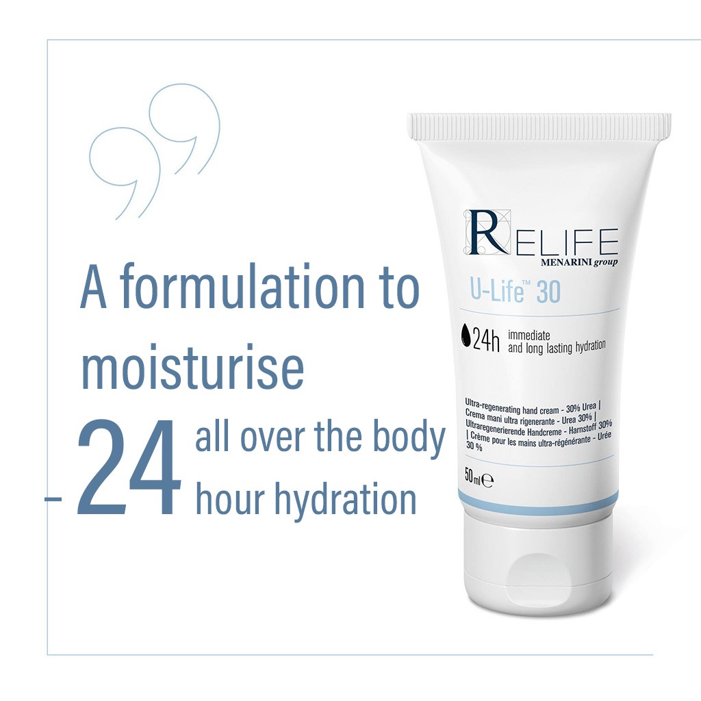 Relife U-Life 30 Ultra Regenerating Hand Cream With 30% Urea 50ml 