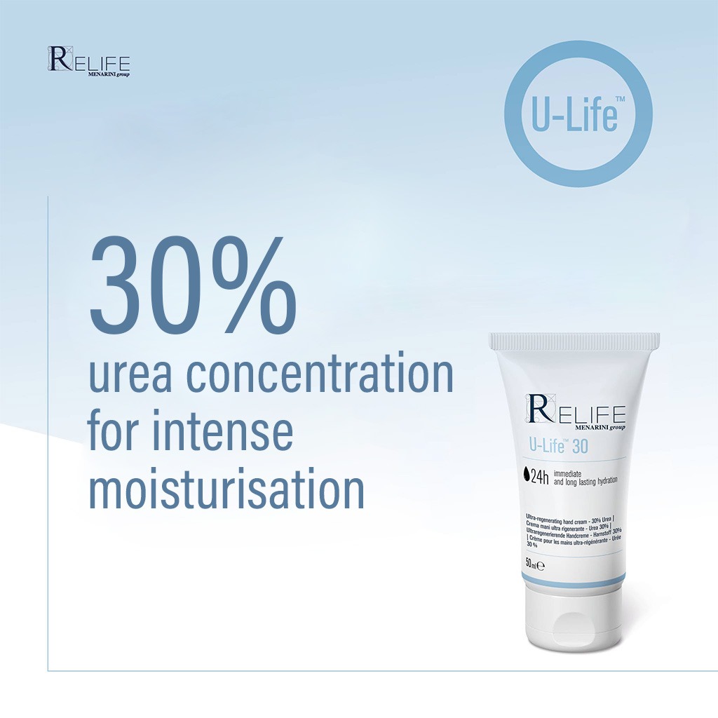 Relife U-Life 30 Ultra Regenerating Hand Cream With 30% Urea 50ml 
