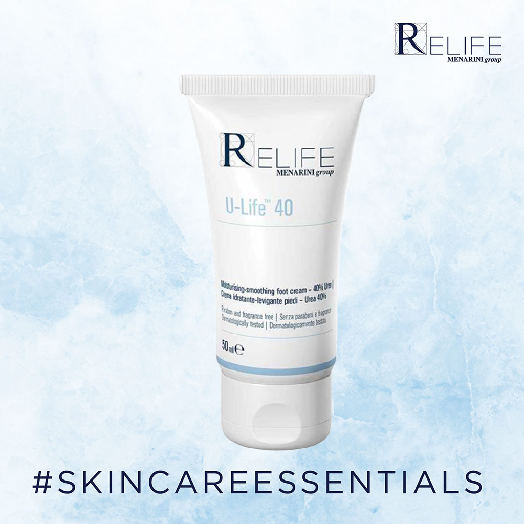 Relife U-Life 40 Moisturizing & Smoothing Foot Cream With 40% Urea 50ml