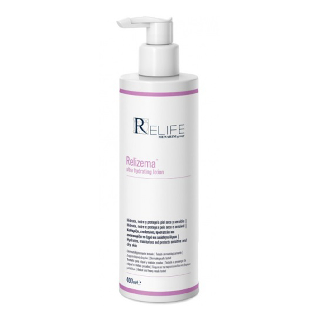 Relife Relizema Ultra Hydrating Lotion For Adults & Children With Dry, Sensitive & Eczema Prone Skin 400ml