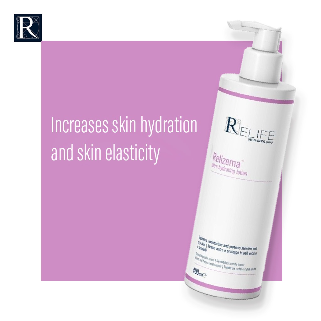 Relife Relizema Ultra Hydrating Lotion For Adults & Children With Dry, Sensitive & Eczema Prone Skin 400ml