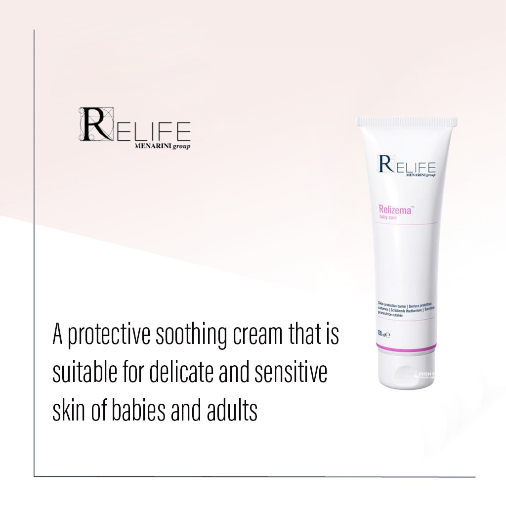Relife Relizema Protective & Soothing Baby Care Cream For Nappy Rash 100ml 