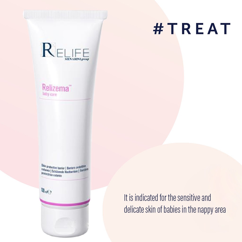 Relife Relizema Protective & Soothing Baby Care Cream For Nappy Rash 100ml 