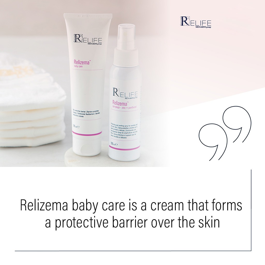 Relife Relizema Protective & Soothing Baby Care Cream For Nappy Rash 100ml 