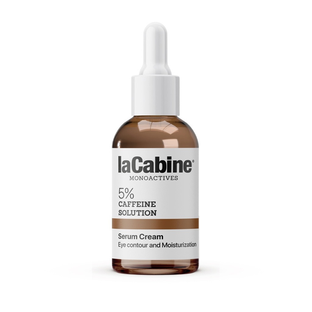 LaCabine Monoactives 5% Caffeine Solution 2-In-1 Facial Serum Cream For Dark Circles 30ml