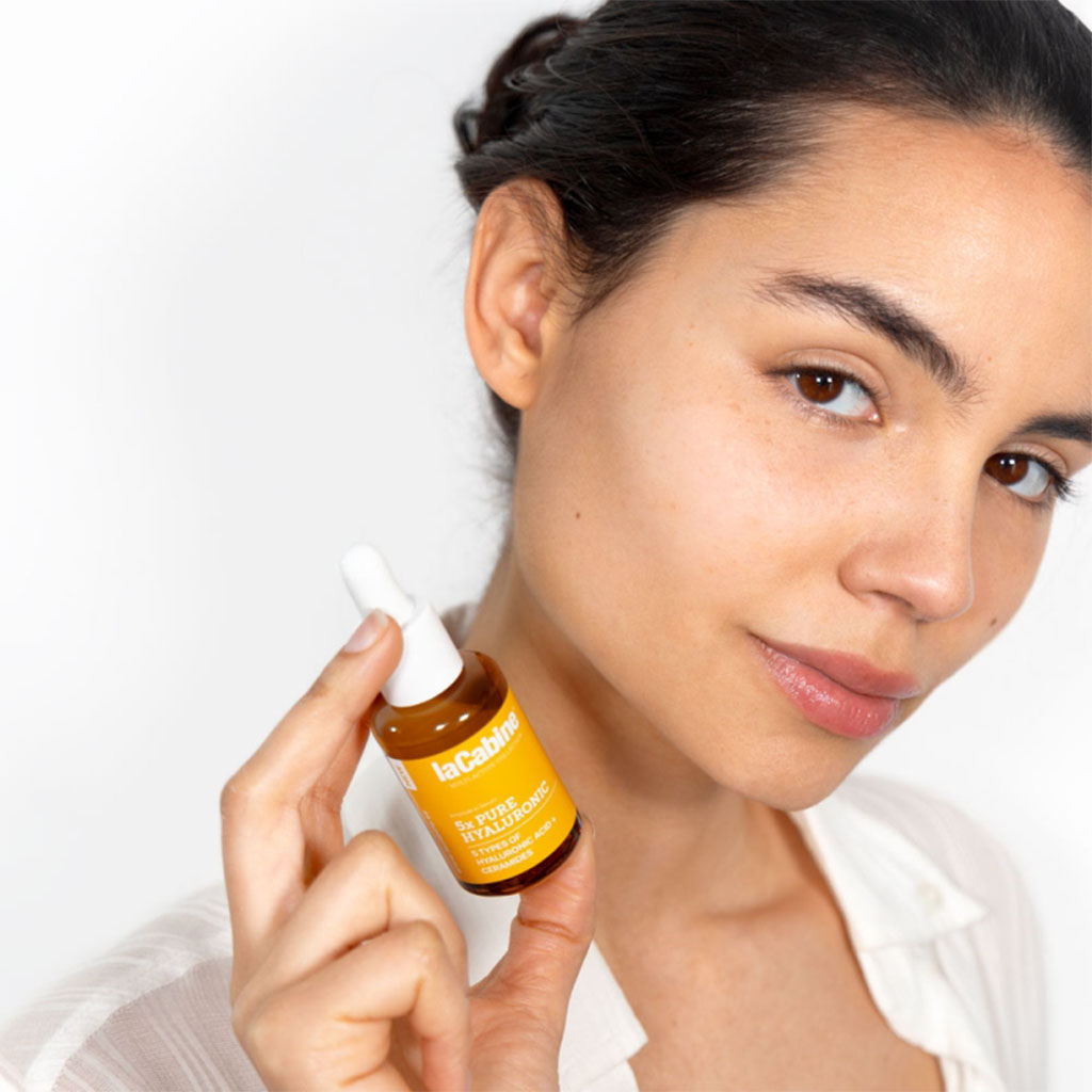 LaCabine Monoactive 5X Pure Hyaluronic Hydrating Ampoule In Serum For All Skin Types 30ml