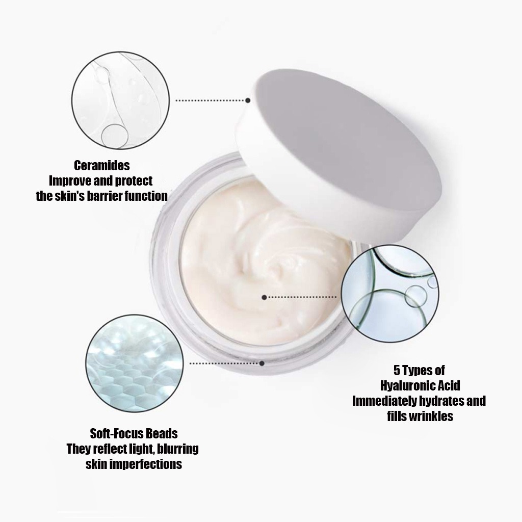 LaCabine 5X Hyaluronic Moisturizing and Plumping Face Cream For All Skin Types 50ml