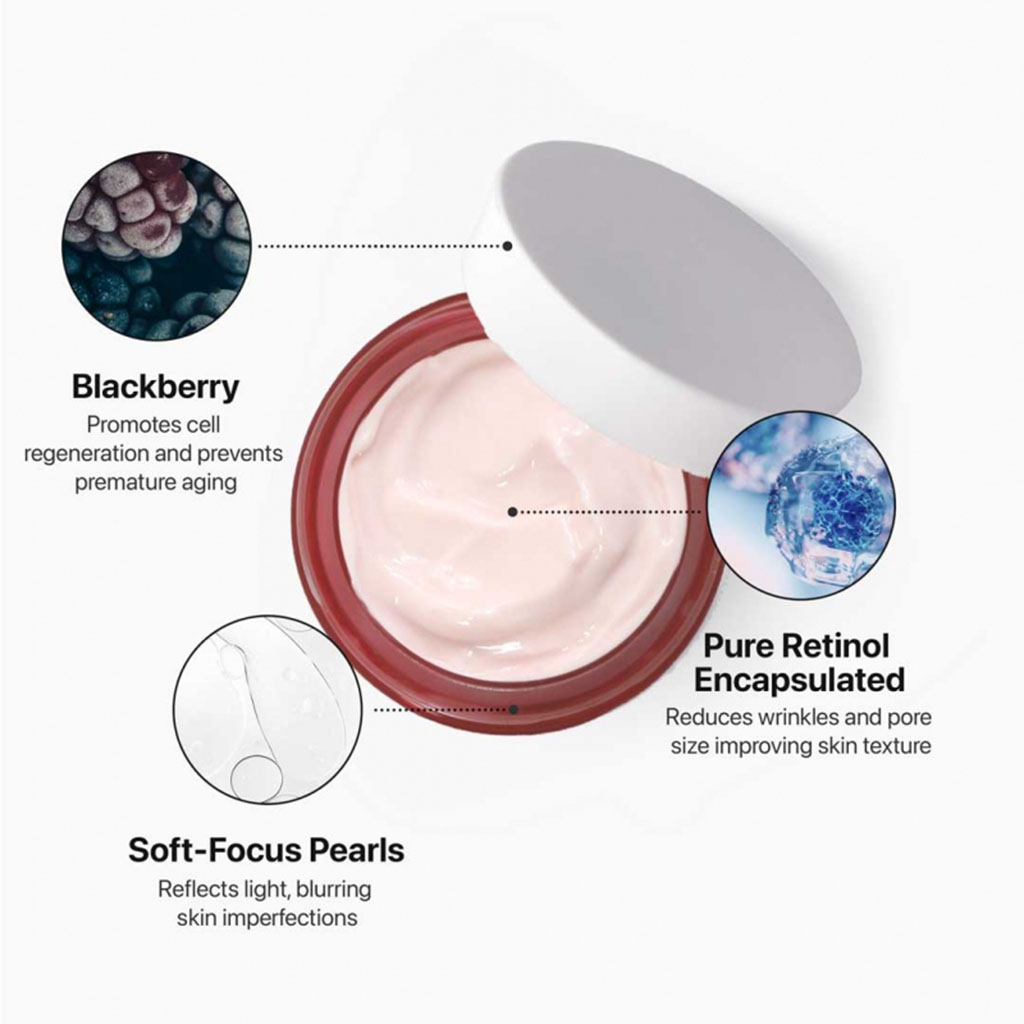 LaCabine Pure Retinol Anti-Aging Facial Cream For All Skin Types 50ml 