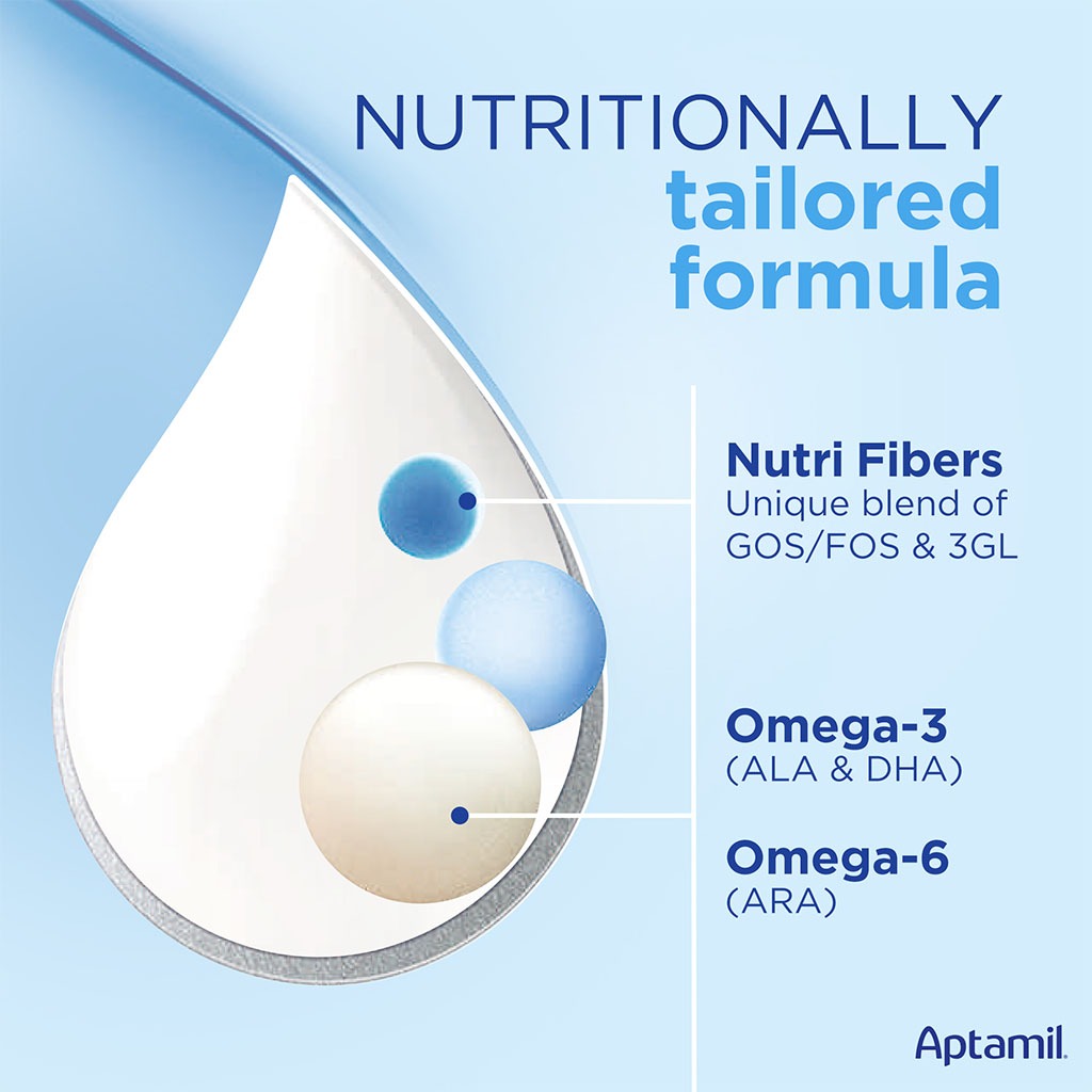 Aptamil Advance Stage 1 Palm Oil Free Baby Milk Formula For 0 To 6 Months 400g 