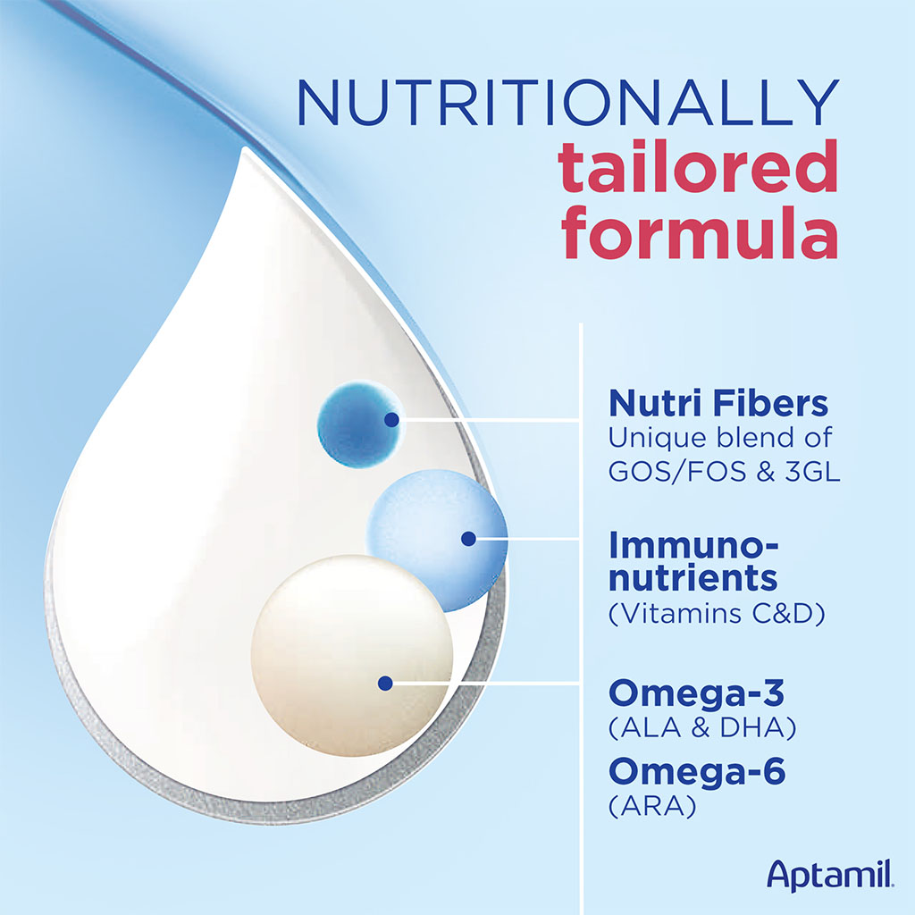 Aptamil Advance Stage 4 Palm Oil Free Growing Up Kids Milk Formula For 3 To 6 Years 800g