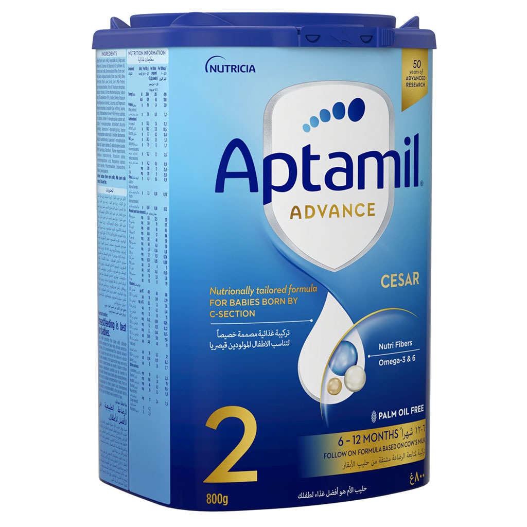 Aptamil Care Stage 1 Palm Oil Free C-Section Born Infant Milk Formula For 6 To 12 Months 800g 
