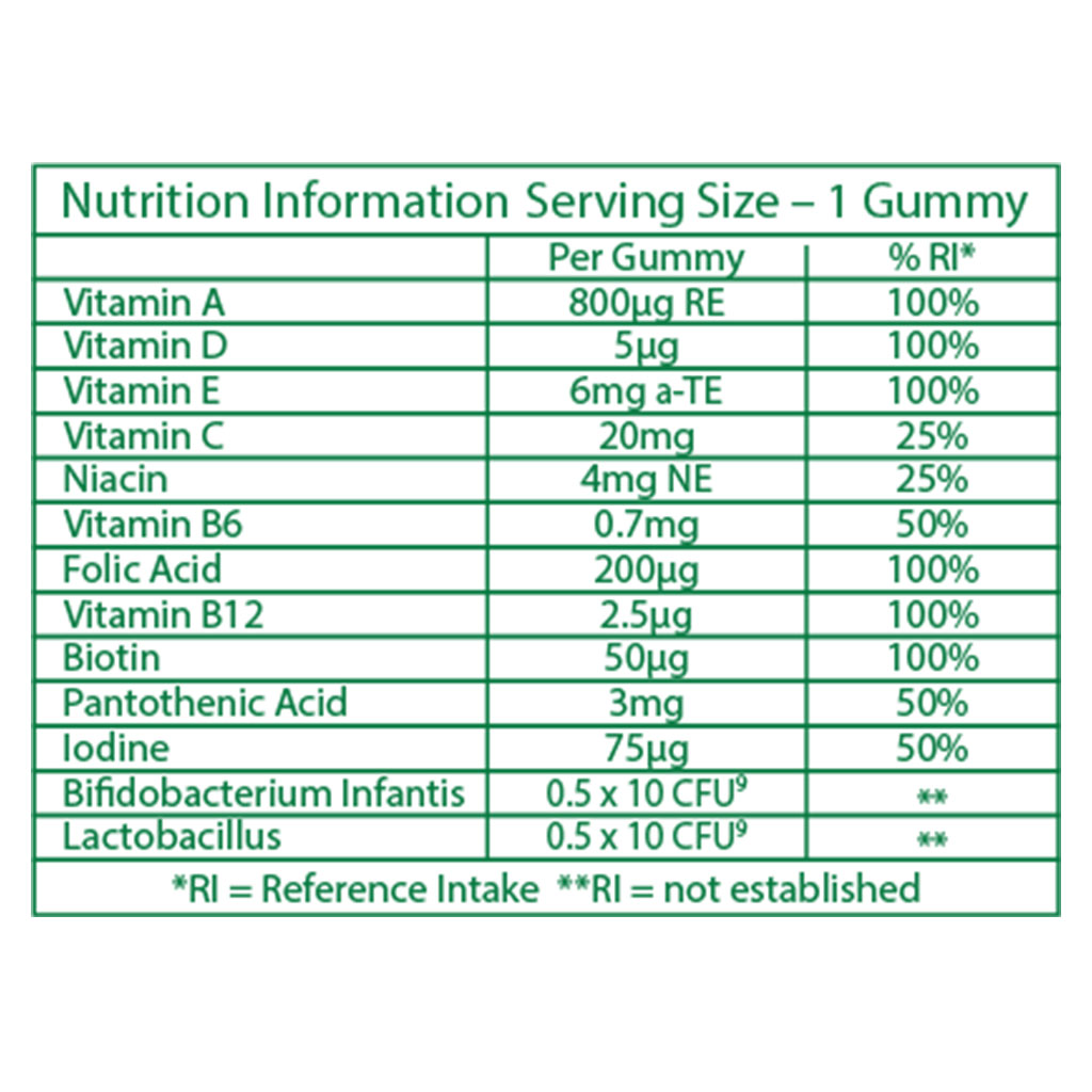 Chewy Vites Multivit + Probio Kids Multivitamin & Probiotic Gummies, Pack of 60's