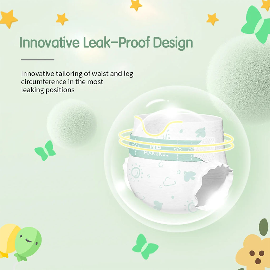 Makuku Comfort Fit Tape Baby Diapers, Size 3, Medium For 6 To 11Kg, Pack of 28’s