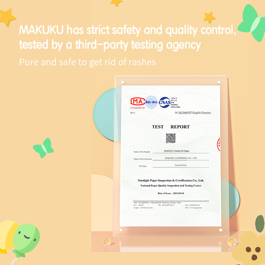 Makuku Comfort Fit Toddlers Diaper Pants, Size 7, Triple Extra Large (3XL) For 17+Kg , JUMBO PACK of 20x 8’s