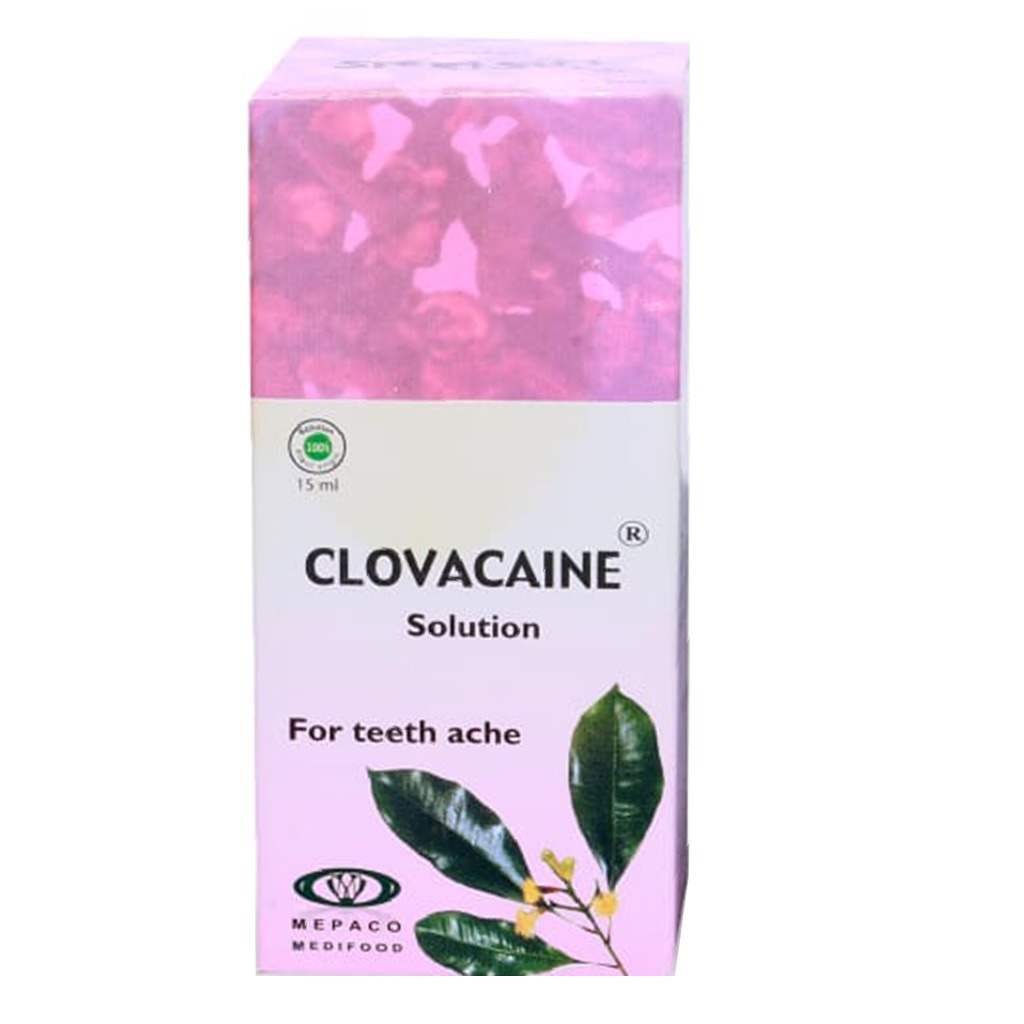 Clovacaine Solution For Teeth Ache 15ml