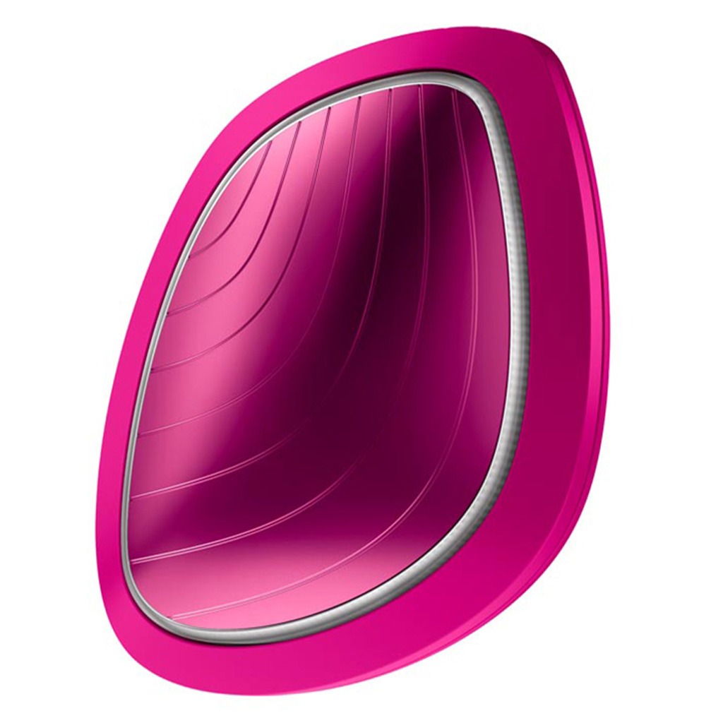 Geske SmartAppGuided 9-in-1 Sonic Warm & Cool LED Facial Mask In Magenta Color 