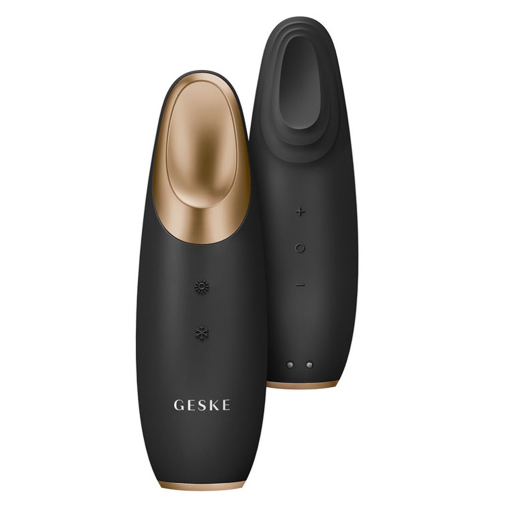 Geske SmartAppGuided 6-in-1 Warm & Cool Eye Energizer For Under-Eye Puffiness In Gray Color 