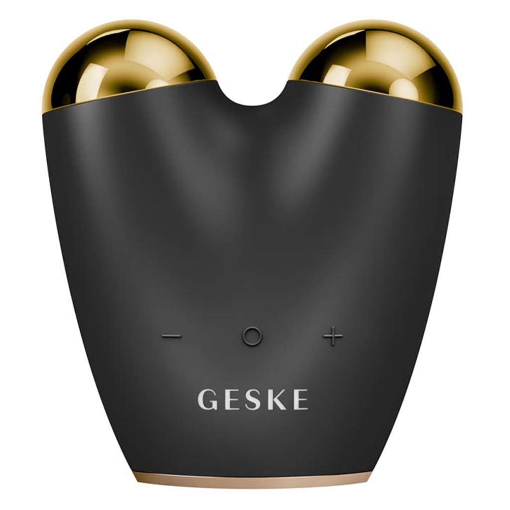Geske SmartAppGuided 6-in-1 MicroCurrent Face Lifter In Gray Color 