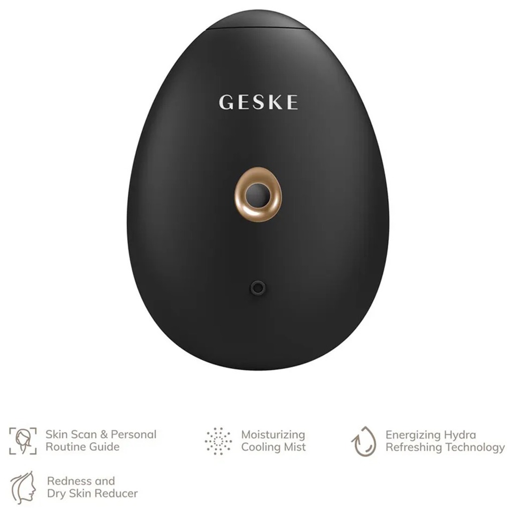 Geske SmartAppGuided 4-in-1 Facial Hydration Refresher In Gray Color 