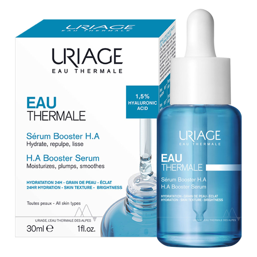 Uriage Eau Thermale Hyaluronic Acid Hydrating Booster Face Serum For All Skin Types 30ml