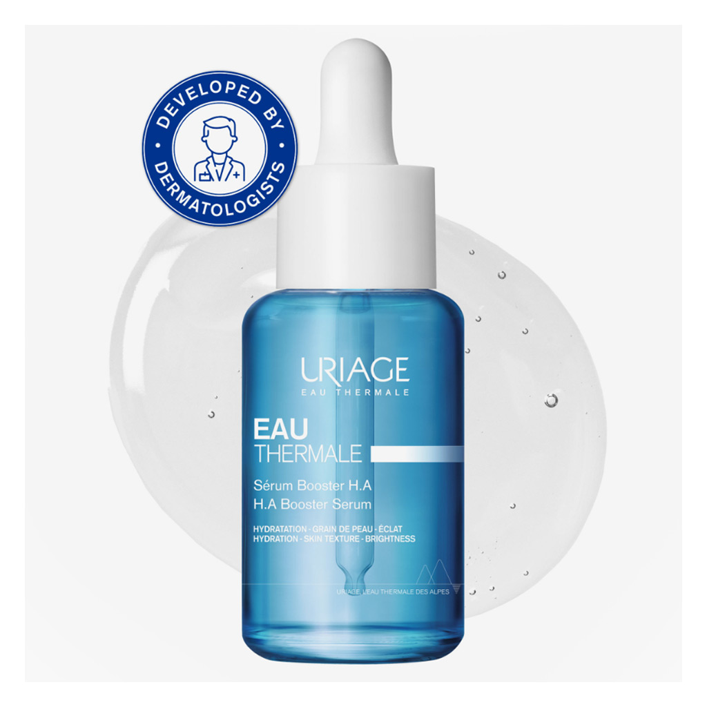 Uriage Eau Thermale Hyaluronic Acid Hydrating Booster Face Serum For All Skin Types 30ml