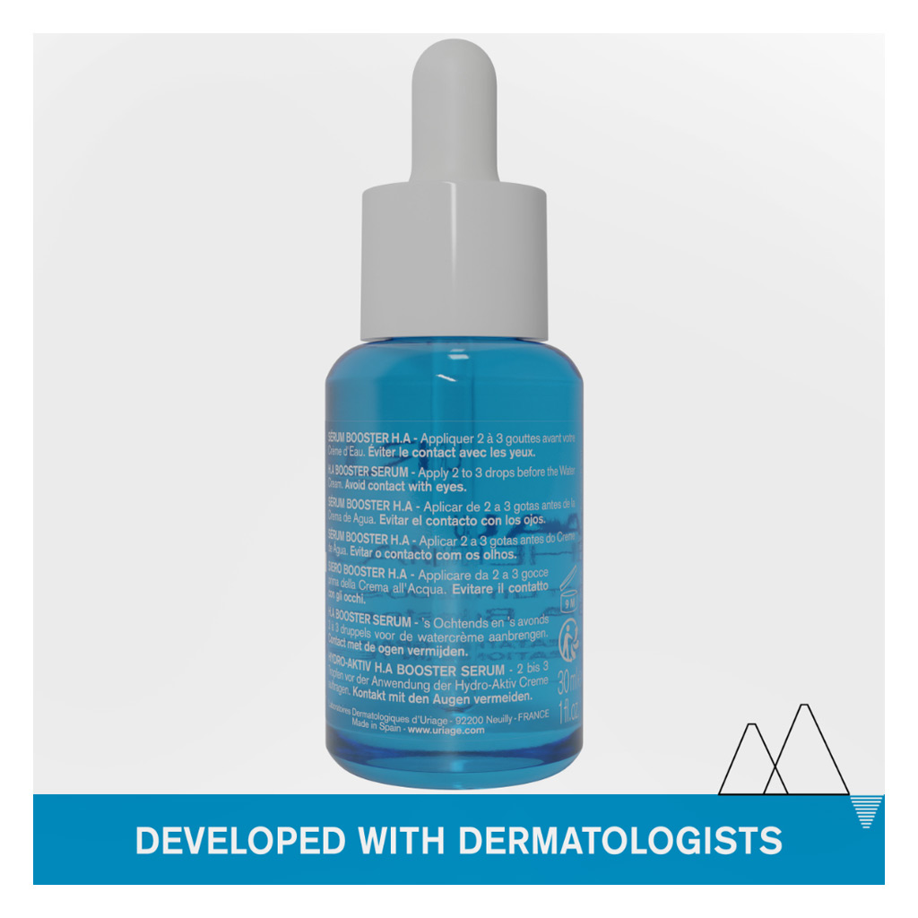 Uriage Eau Thermale Hyaluronic Acid Hydrating Booster Face Serum For All Skin Types 30ml