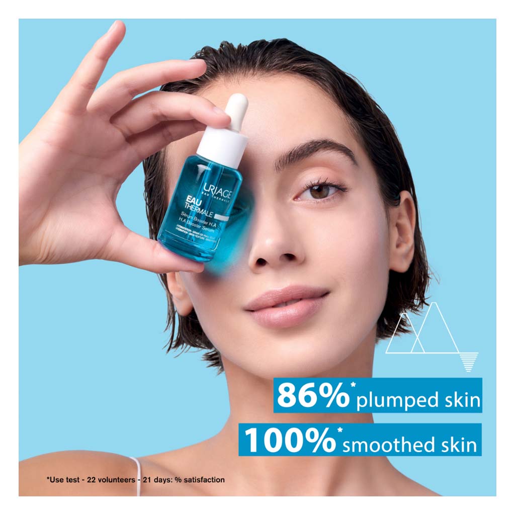 Uriage Eau Thermale Hyaluronic Acid Hydrating Booster Face Serum For All Skin Types 30ml