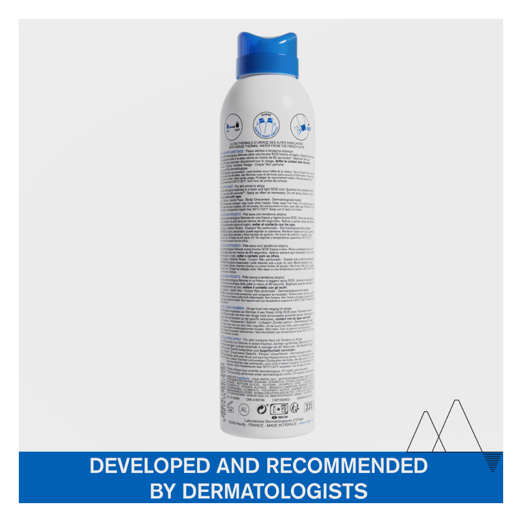 Uriage Xemose SOS Anti Itch Soothing & Nourishing Face & Body Mist For Dry Skin 200ml 