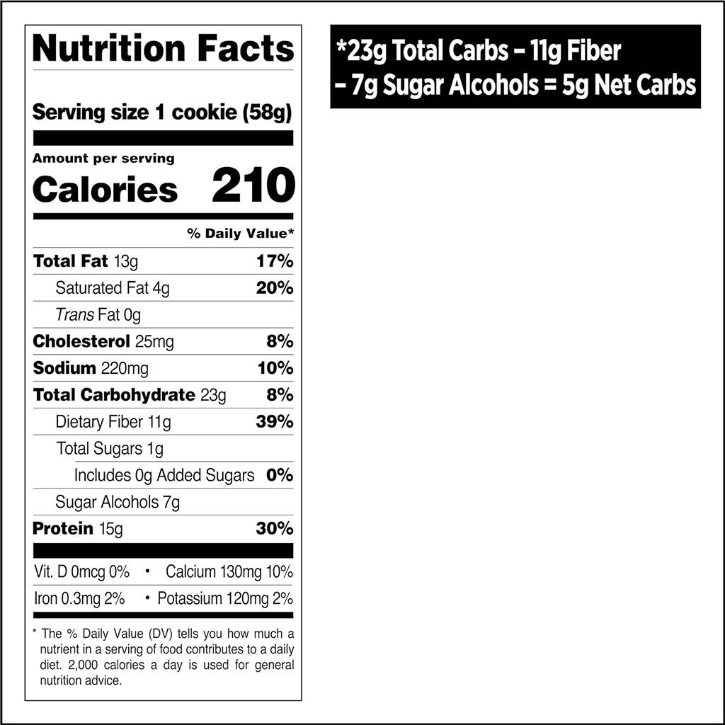 Quest Nutrition Peanut Butter Soft & Chewy Protein Cookie 58g, Pack of 12’s