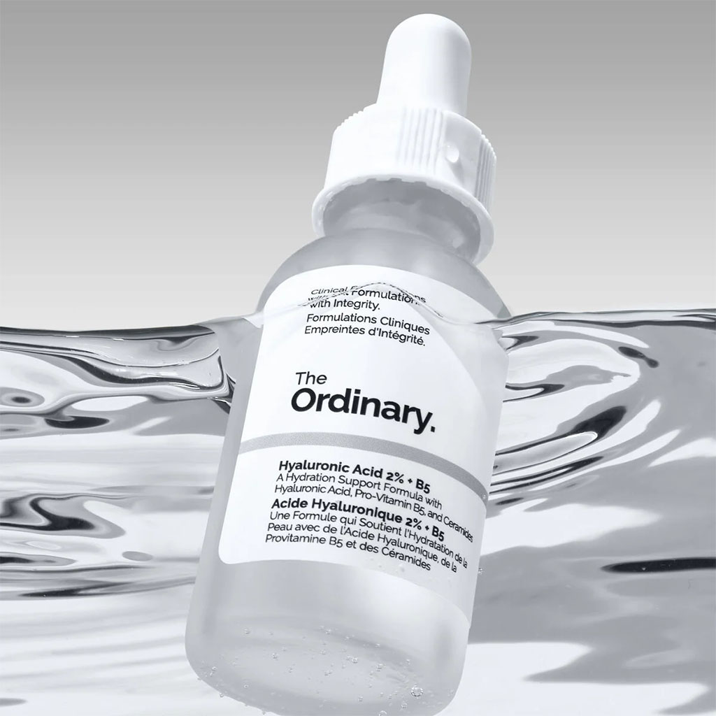 The Ordinary Hyaluronic Acid 2%, Vitamin B5 & Ceramides Water Based Facial Hydrating Serum 30ml