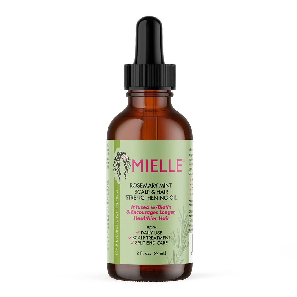 Mielle Rosemary Mint Scalp & Hair Strengthening Oil Infused With Biotin For All Hair Types 59ml 