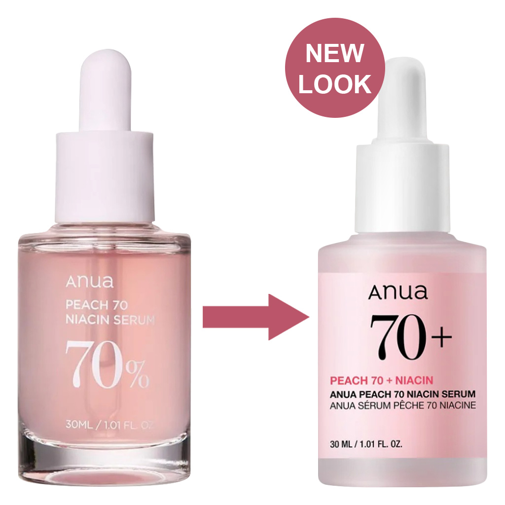 Anua Peach 70 With 5% Niacinamide Skin Brightening Facial Serum For Dry Skin 30ml