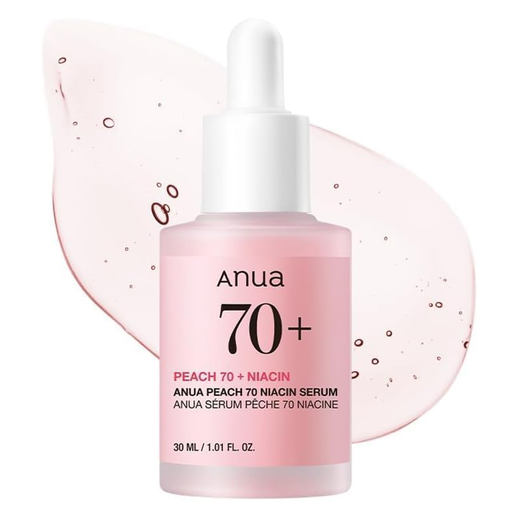 Anua Peach 70 With 5% Niacinamide Skin Brightening Facial Serum For Dry Skin 30ml