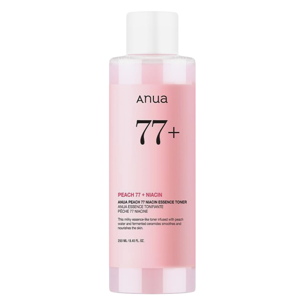 Anua Peach 77% Niacin Essence Facial Toner For Radiant & Plumping Skin 250ml 