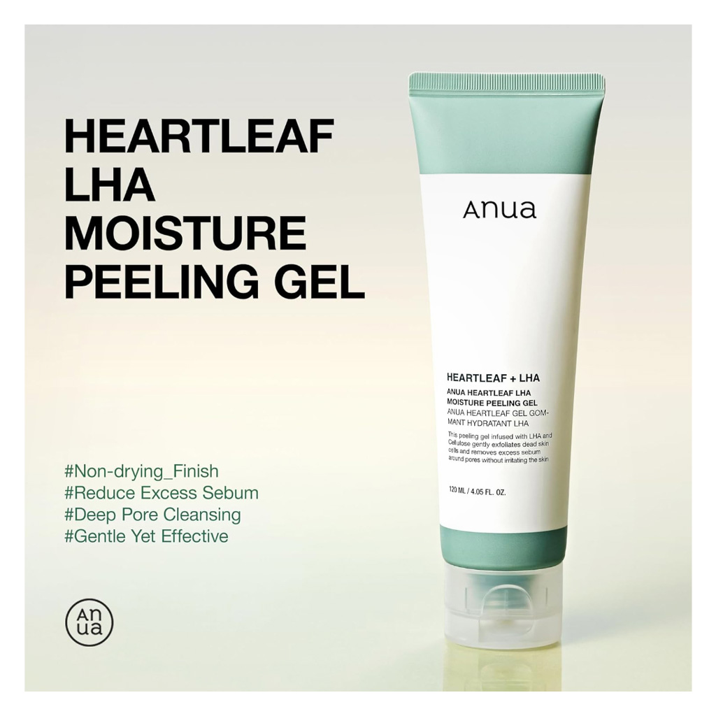 Anua Heartleaf LHA Moisture Peeling Gel For All Skin Types 120ml