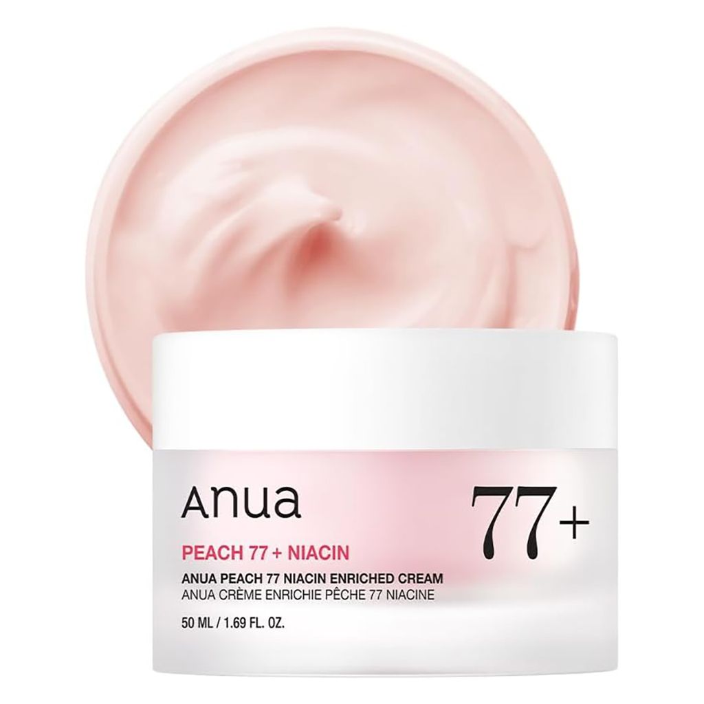 Anua Peach 77% Niacinamide Enriched Moisturizing Face Cream For All Skin Types 50ml 