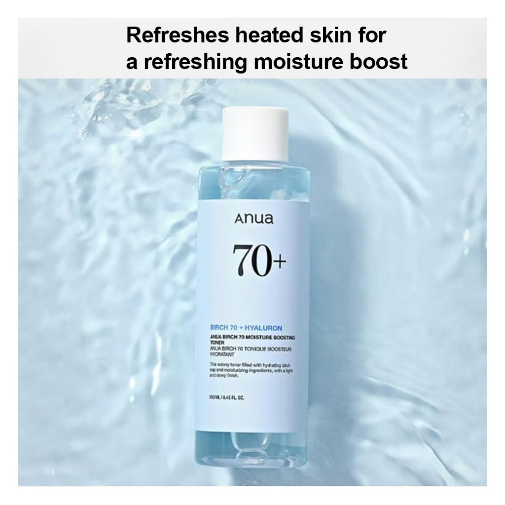 Anua Birch 70 Moisture Boosting Facial Toner For All Skin Types 250ml