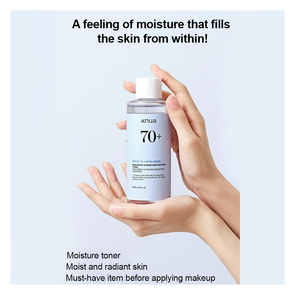 Anua Birch 70 Moisture Boosting Facial Toner For All Skin Types 250ml