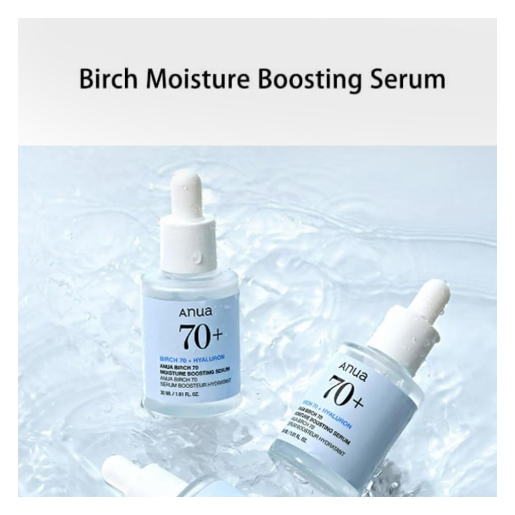 Anua Birch 70% Moisture Boosting Face Serum 30ml
