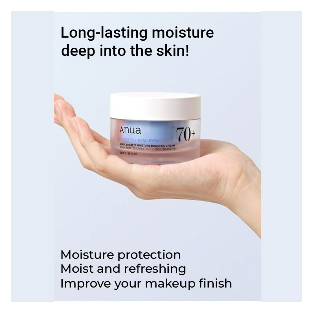 Anua Birch 70% Moisture Boosting Face Cream 50ml