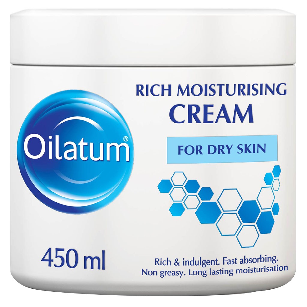 Oilatum Rich Moisturizing Cream For Dry Skin 450ml