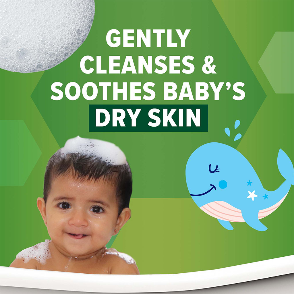 Oilatum Soothing Bath Bubbles Baby Body Cleanser For Dry & Eczema Prone Skin 300ml